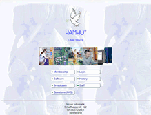 Tablet Screenshot of pamho.net